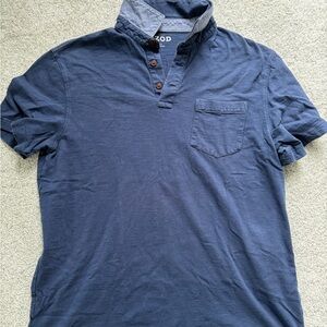 Izod Men's Navy Blue Shirt